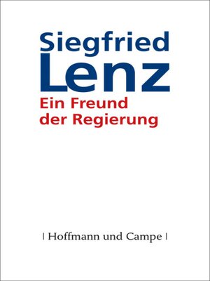 cover image of Ein Freund der Regierung